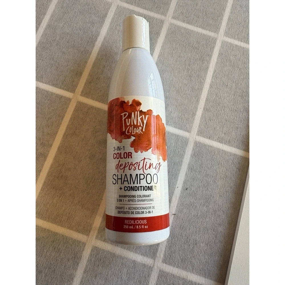 Punky Colour 3-in-1 Color Depositing Hair Cleanser & Conditioner, 8.5 fl oz. NEW